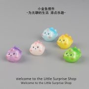 New Creative Ocean Goldfish Resin DIY Customizable Decorative Ornaments Scenic Accessories Wholesale Handmade Art Crafts