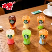 New Colorful Star Dad Cup Resin Ornament DIY Decorative Mobile Phone Chain Car Bag Accessory Wholesale - Image 3
