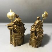 Antique Style Door God Station Figure Home Decorative Ornament Customizable Humor Guard General Home Entrance Decoration - Image 3