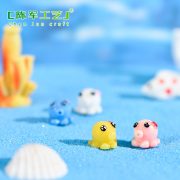 Customizable Decorative Ornaments Miniature Mini Octopus Craft Toy DIY Assembly Handmade Resin Artwork Customized Design - Image 4