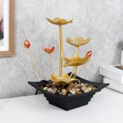 Simple Modern Flowing Water Fountain Ornament Coffee Table TV Cabinet Office Entrance Wealth Attracting Decorative Piece