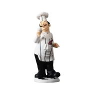 Customizable American Chef Doll Soft Decoration Resin Craft Sweet Shop Bakery Baking Shop Character Model Cake Shop Display - Image 6