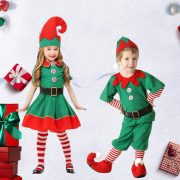 New Children's Christmas Costume Halloween Outfit Santa Claus Suit Toddler Cosplay Performance European And American Stage Costume - Image 5