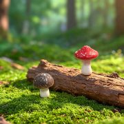 蘑菇苔藓缸造景DIY材料 迷你场景配件树脂工艺品 装饰摆件 - Image 4