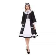 Adult Stage Performance Costume Cosplay Maid Uniform Anime Role Play Outfit Japanese Style Cat Lady Apron Maid Suit - Image 3