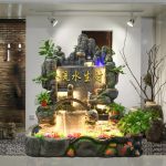 Large Outdoor Villa Garden Courtyard Home Decor Chinese Style Standing Wealth Attracting Feng Shui Water Fountain Ornament
