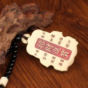 黄铜财福生肖福猪手把件客厅桌面玄关办公室摆件工艺品解压手把件 - Image 3
