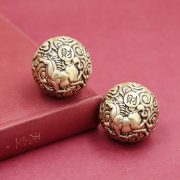 Custom Metal Medal Badge Fitness Ball Wealth And Success Symbol Hand Toy Cloud And Horse Design Brass Craftwork - Image 2