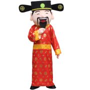 Lucky Money God Cartoon Doll Costume Adult Stage Performance Zodiac Tiger Year Good Luck Mascot Walking Year Celebration Outfit - Image 5