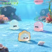 Customizable Decorative Ornaments Cute Micro Landscape Jellyfish Octopus Small Animal Figurines Aquarium Ocean Scenery DIY Accessories - Image 3