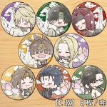Custom Metal Medal Badge Anime Monkey King Sun Wukong Chest Badge Collectible Iron Bottom Patches for Cosplay Fans