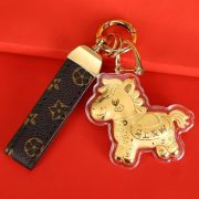Instant Wealth Keychain Metal Medal Badge Customizable Lucky Horse Year Mobile Phone Strap Premium Feel Decorative Hanging Ornament - Image 4