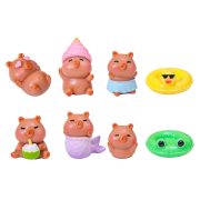 Adorable Capybara Resin Decorative Ornaments Customizable DIY Accessories for Miniature Landscape Summer Water Party Decor - Image 5