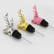 Authentic German Deer Head Wine Pourer High-End Red Wine Aerator Home Decor Business Gifts Custom Metal Medal Badge - Image 5