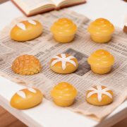 Creative Miniature Bread Landscape Decoration Customizable Resin DIY Craft Home Car Decor Ornament Versatile Small Accessory - Image 2