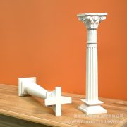 European Style Long Roman Column Sculpture Customizable Decorative Resin Home Decoration Display Sample Room Soft Decoration Photography Props - Image 3