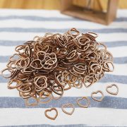 Wooden Craft Creative Home Decoration Wedding Party Small Heart Hand-Painted Accessories DIY Scrapbooking Decorative Ornaments - Image 3