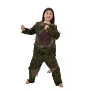Children's Halloween Role-playing Costume Cosplay Boys Swamp Monster Outfit Scary Mask Small Intestine Clothes Adult Stage Performance Costume - Image 6