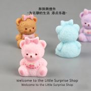 Customizable Decorative Resin Butterfly Bow Bear DIY Jewelry Hairpin Fridge Magnet Scene Decoration 3D Miniature Artwork - Image 3