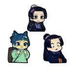 Custom Metal Medal Badge Creative Cartoon Style Lapel Pin Anime Themed Fashion Accessory Chest Pin Decoration