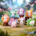 New Creative Customizable Decorative Resin Ornament Nine-Tailed Fox Desk Decoration Trendy Plaything Office Desktop Decoration