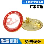Custom Metal Medal Badge School Emblem Class Badge Company Logo Anniversary Cartoon Baked Paint Lapel Pin Commemorative Medal - Image 2