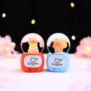 New Creative Desktop Decoration Mini Crystal Ball Customizable Glowing Small Water Ball Cartoon Trendy Toy Collectible Figurine - Image 4