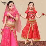 Huayu Children's Indian Stage Performance Costume New Style Belly Dance Ensemble Adult Stage Performance Costume