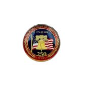 USA 250th Anniversary Custom Metal Medal Badge Sculpture Independence Day Collectible Coin Lapel Pin Gift - Image 5