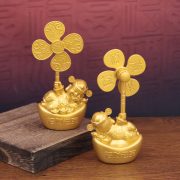 2026 Year Office Decorative Wealth God Figure Custom Metal Medal Badge Home Living Room Decoration Prosperity Offering Piece - Image 4