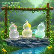 微景观创意夜光文玩葫芦 园艺造景diy装饰品挂配件迷你桌面小摆件 - Image 4