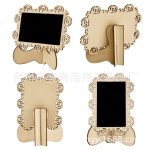 Valentine's Day Garden Decoration PVC Blackboard American Vintage Decorative Ornament Lace Trim Party Decoration Accessories