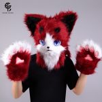 Halloween Cross-Border Bestselling Plush Animal Mascot Costume Headwear for Party Cosplay Props Customizable Unique Design