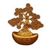 新年摆件摇钱树元宝招来财树发财树家居办公室装饰品摆件开业礼品 - Image 5