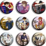 Detective Conan Anime Custom Metal Medal Badge U-Style Anime Lanyard Pendant Poster Sherry Customizable Collectible Item