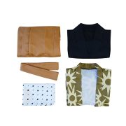 Demon Slayer Steel Tomb Firefly Cosplay Costume Full Set Traditional Japanese Kimono for Adult Stage Performance - Image 4