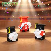 Customizable Decorative Dwarf Figure Ornaments for Graduation Season Ideal DIY Accessories for Dollhouses and Car Desktops - Image 3
