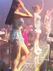 Shiny Sequin Tassel Skirt Latin Dance Dress Stage DS Performance Outfit Women Short Pants Bar Show Costume Adult Stage Performance - Image 4