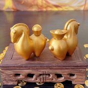【活动】合金马上转钱摆件元宝转转手把件居家桌面办公装饰品摆件 - Image 3