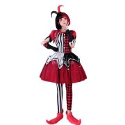 Adult Halloween Circus Revival Clown Costume Stage Performance Dress Carnival Masquerade Ball Gown for Adults - Image 5