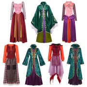 Adult Stage Performance Costume Witch Cosplay Medieval Style Wilhelmina Dress for Halloween and Other Themed Events - Image 2