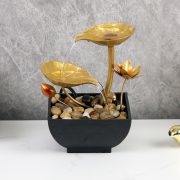 Home Decor Wealth Attracting Small Flowing Water Fountain Ornament Office Craftsmanship Waterfall Desk Top Fountain Feng Shui Decor - Image 2