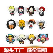 Custom Metal Medal Badge Alloy Electroplating Baking Paint Trendy Cartoon Chest Pin Butterfly Buckle Badge Customization - Image 2
