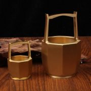 2025 Horse Year Octagonal One Bucket Gold Home Living Room Desktop Bronze Small Ornament High-end Gift Pure Copper Wholesale