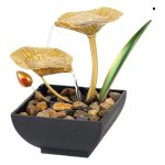 New Simple Home Landscape Flowing Water Fountain Ornament Wealth Attracting Circular Water Flow Perfect Housewarming Business Opening Gift