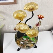 Small Desktop Flowing Water Fountain Ornament Fish Tank Landscape Decoration Craft Directly From Source Manufacturer - Image 4