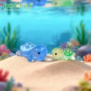 Customizable Decorative Resin Ornament Night Light Small Turtle Aquarium Decoration DIY Desktop Miniature Landscape Accessory - Image 4
