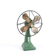 ZAKKA Customizable Decorative Resin Ornament Home Decoration Fan Craft Weathered And Worn Process 13640 - Image 6