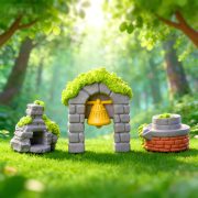 Creative Healing Miniature Forest DIY Gardening Decoration Customizable Decorative Ornaments Tabletop Accessories Resin Crafts - Image 3