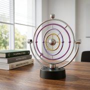 Celestial永动机 Physical Model with Rotating Orbits Electromagnetic perpetual Motion Instrument Newton Pendulum Office Gifts - Image 4